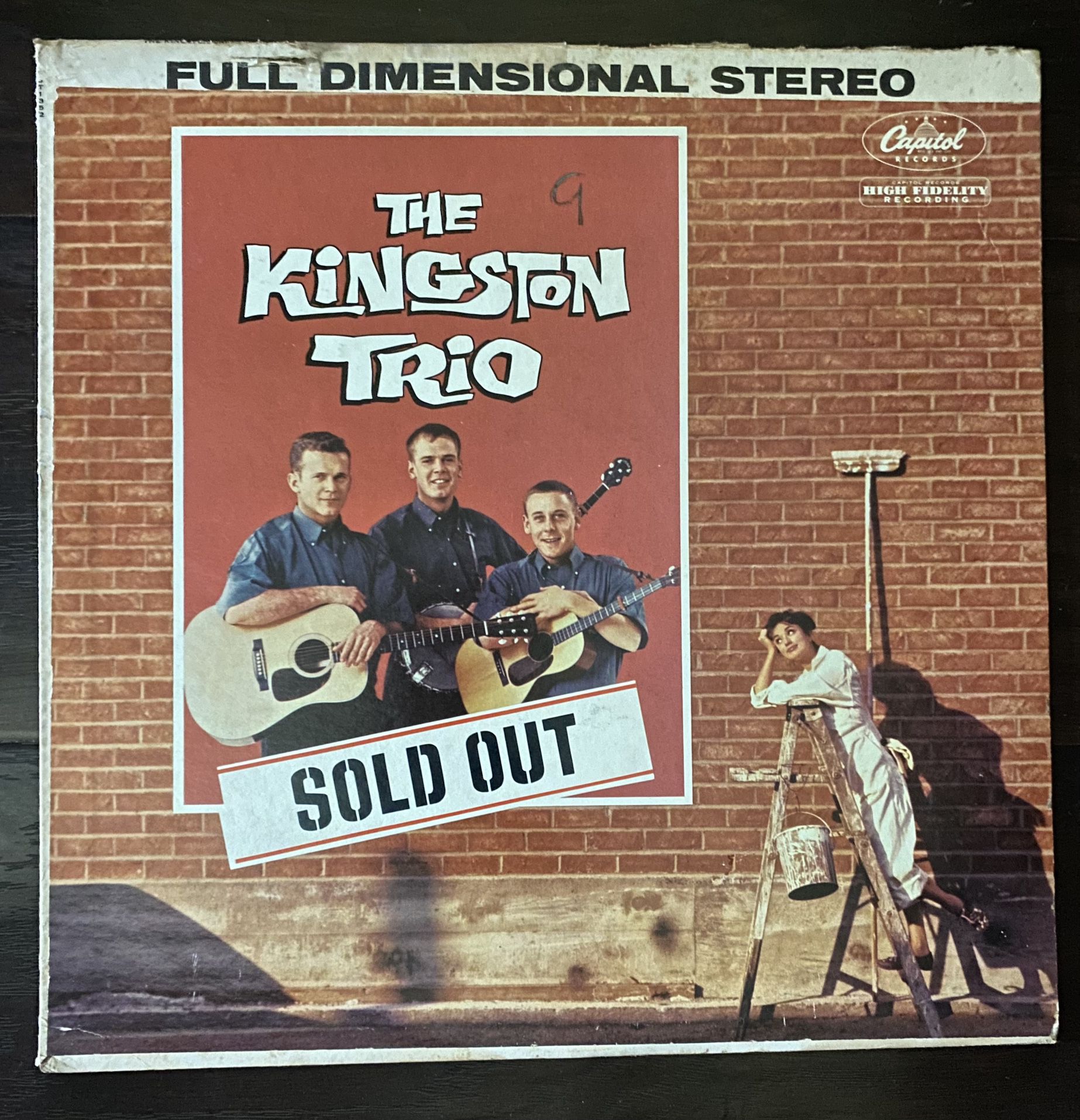 The Kingston Trio "Sold Out" 1960 Capitol ST 1352 "Raspberries Strawberries" NM Vinyl Record Vintage 