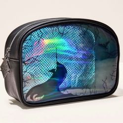 New Bath and Body Works Disney Maleficent Cosmetic Makeup Bag