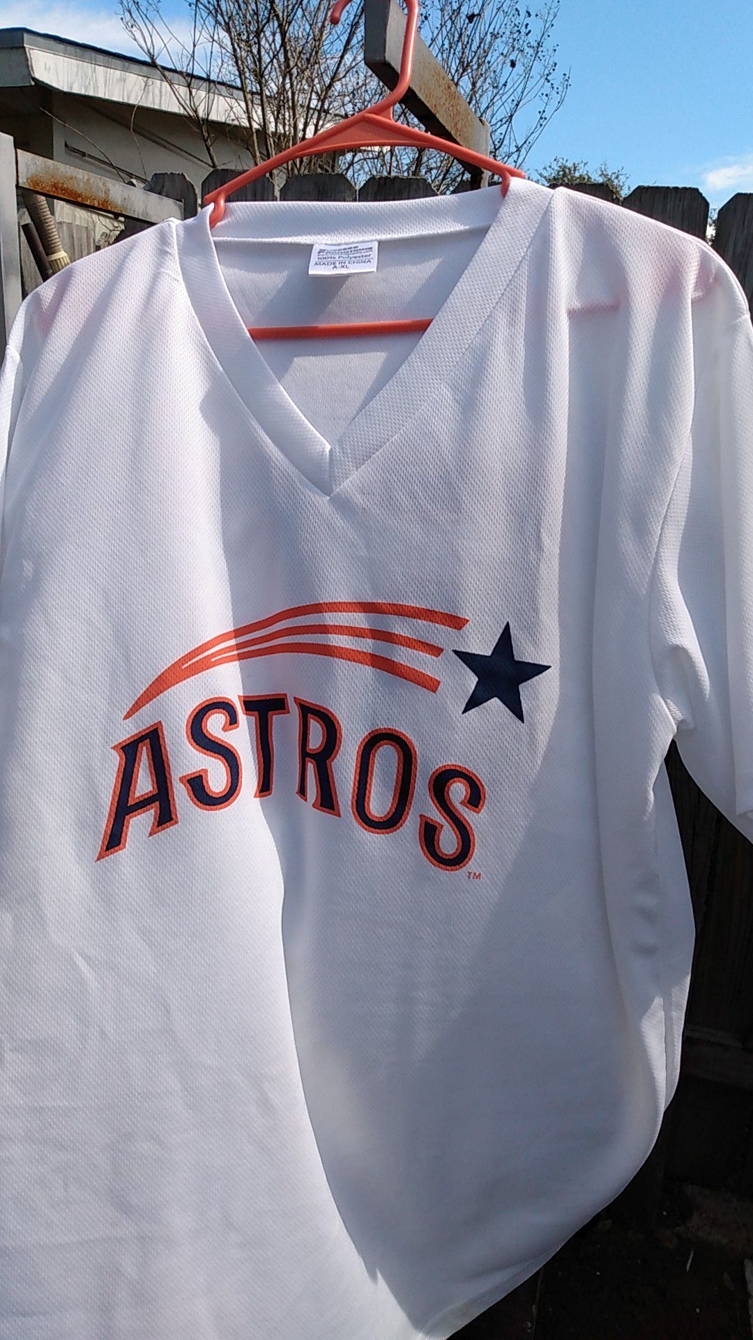 C.C. Hooks Astro Baseball Jersey
