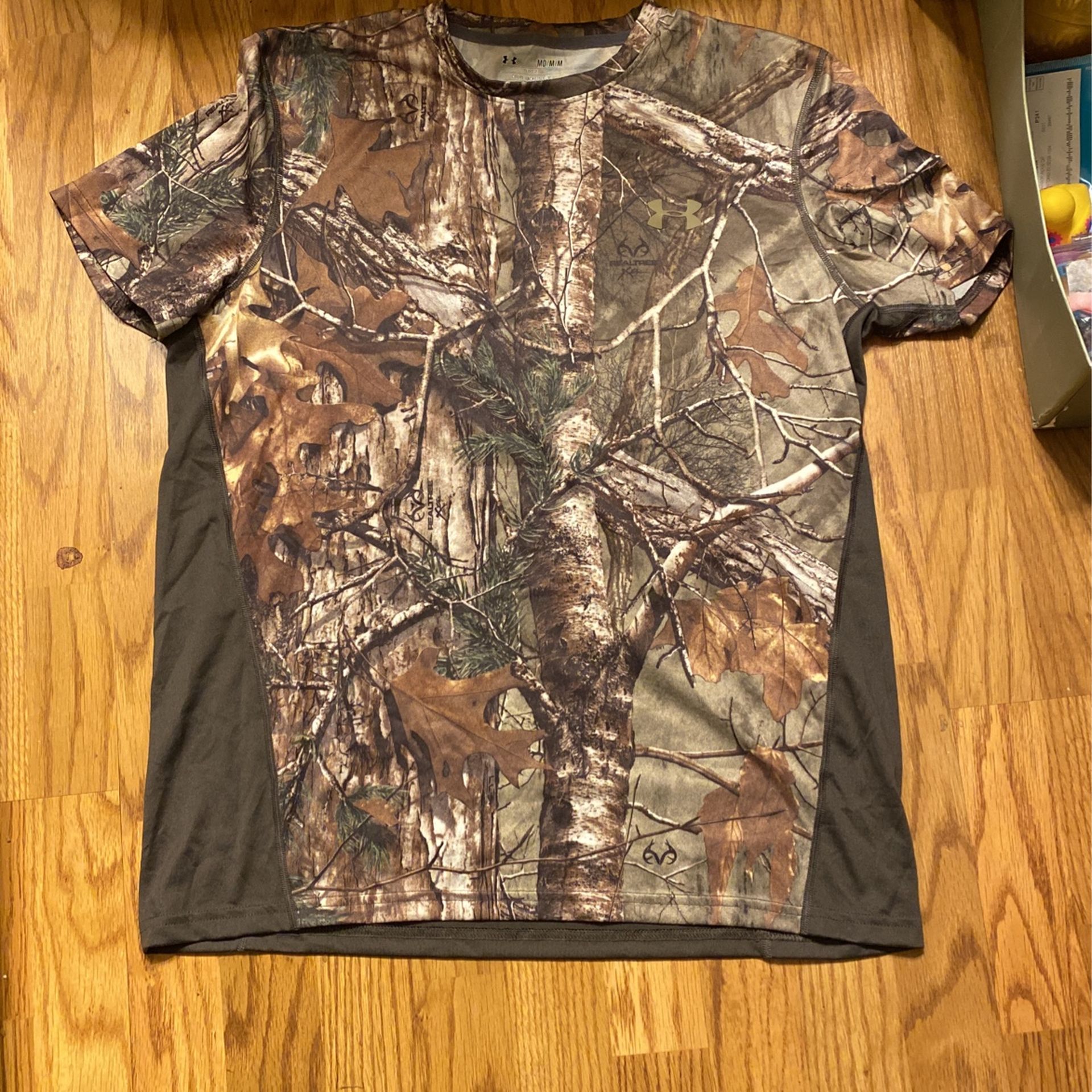 Under Armour Heatgear Camo T-shirt, Size M