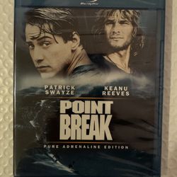 Point Break (Blu-ray Disc, 2009) Pure Adrenaline Edition NEW And Sealed 
