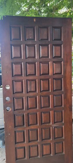 # puerta de caoba 36x80