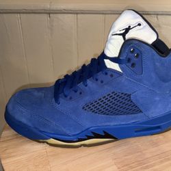 Jordan 5 Retro Blue Suede