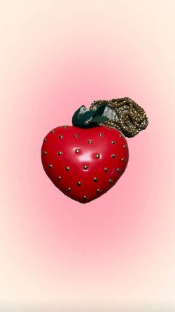 Small strawberry purse