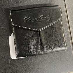 vintage Dooney & Bourke leather wallet