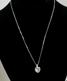 925 sterling silver mother of pearl necklace with pendant