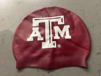 Silicon A&M swim cap