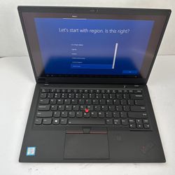 Lenovo 14" ThinkPad X1 Carbon Intel Core i7 8th Gen 1.80GHz 16GB RAM 512GB SSD 000038