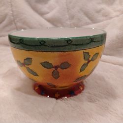The Sweet Shoppe Christmas Footed Candy Bowl By Sue Zipkin