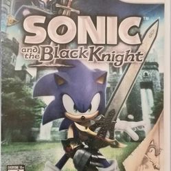 Sonic And The Black Knight Nintendo Wii