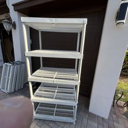 HDX Storage Tower Shelves