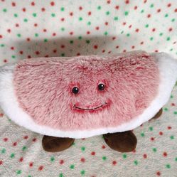 12" Pink Sky Weighted Plush Watermelon Doll 2.2 Lbs Promotes Sleep HTF!!!