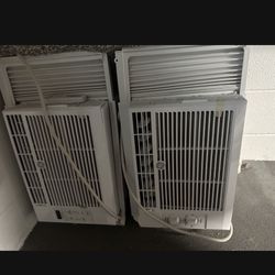 Two Window Air Conditioners 