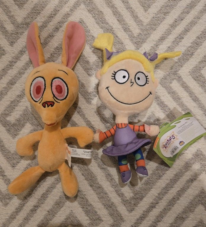 Vintage Rugrats Plushies