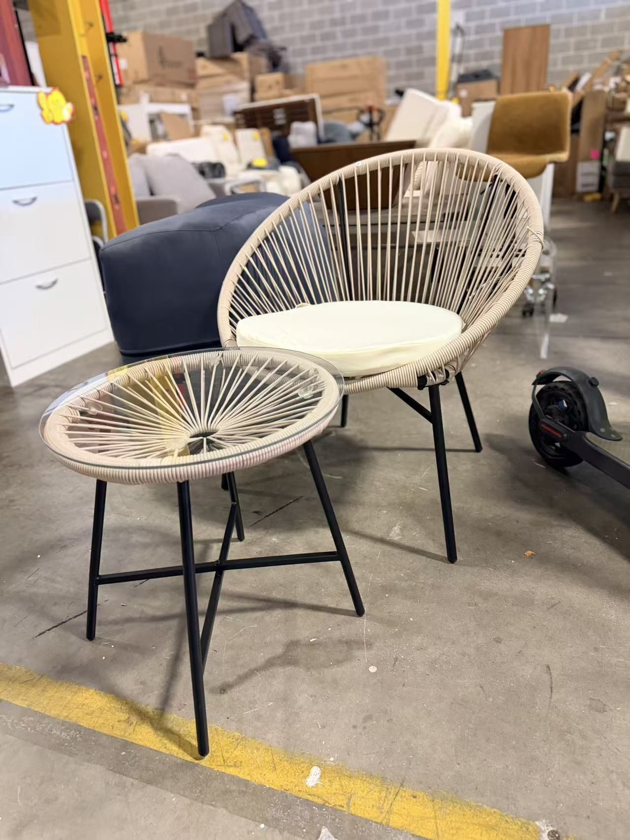 2 Piece Outdoor Acapulco All-Weather Patio set $60