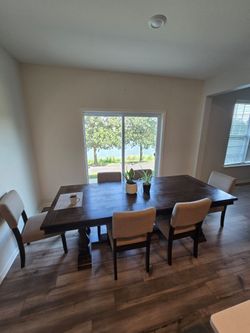 Dinning Table- 8 chairs