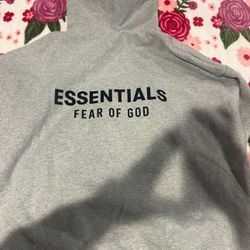 Essential Fear Of God Light Heather Grey %100Authentic✅
