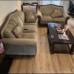 Ashley furniture Sofa & Love Seat & Table