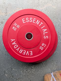 (2) 55lbs Olympic Weight Plates NEW
