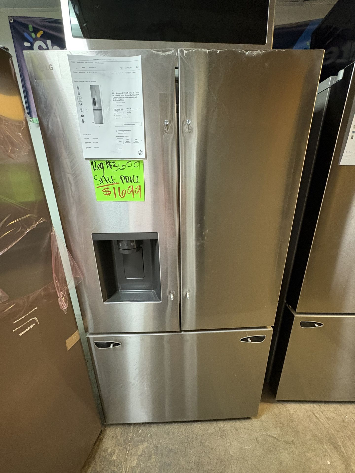 Lg Refrigerator On Sale