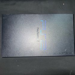 Sony PlayStation 2 SCPH-39001 With Network Adapter For Parts Or Repair