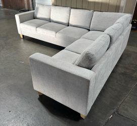 Thomasville Dillard Fabric Convertible Sleeper Sectional