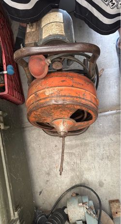 Rigid Drum Plumbing Snake 50ft