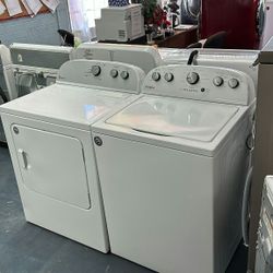Low Noise Washer Electric Dryer Set Whirlpool With Install!