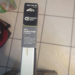 Commercial Electric 36in Power Strip And Outlets 
