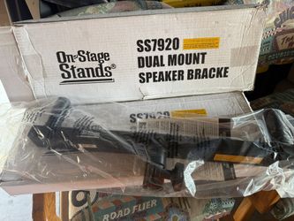 On Stage Dual Speaker Mount