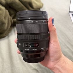 Sigma ART Lens 24-70mm f2.8 for Canon EF