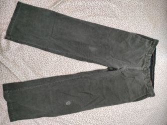 Vintage Y2K black faded Corduroy Pants