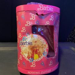 Barbie Rotating Clothes Closet $10