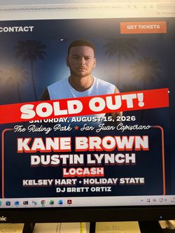 Kane Brown tickets