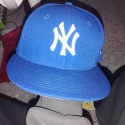 Blue New York Yankees Fitted 