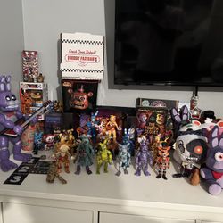Five Nights At Freddy’s Collection With Some Rare Plushy’s