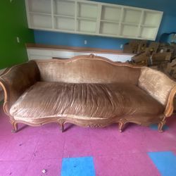Hand Carved antique Sofa