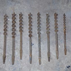 Vintage Auger Drill Bits