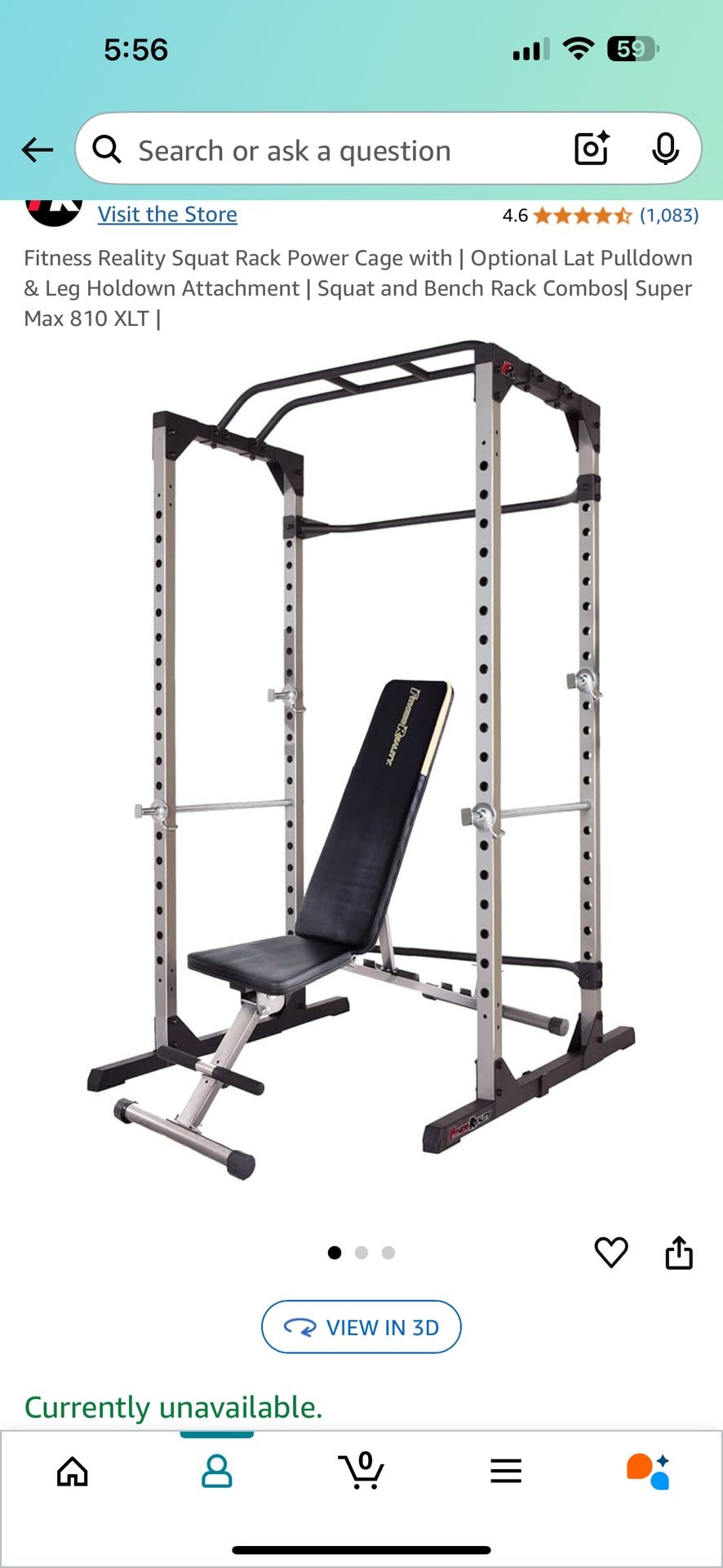 Fitness Reality Power Rack