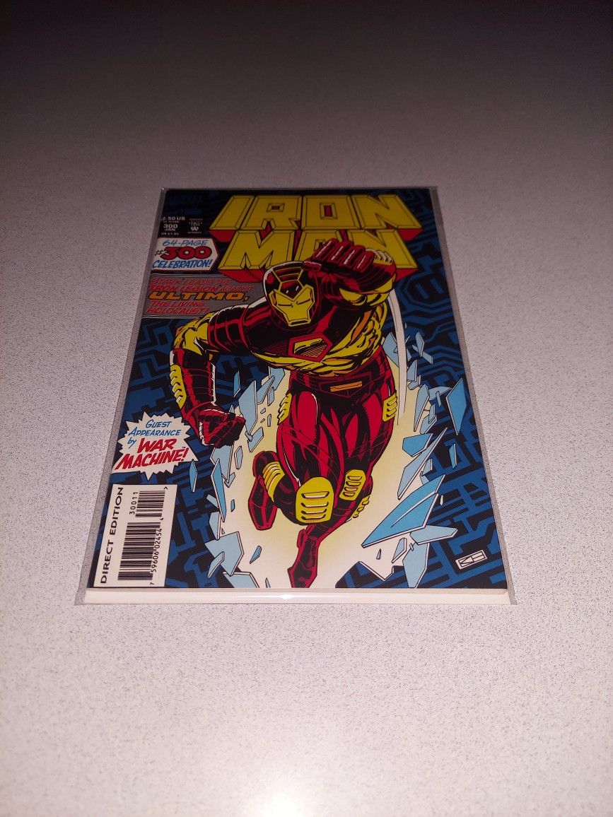 1994 IRON MAN #300 COMIC BAGGED AND BOARDED