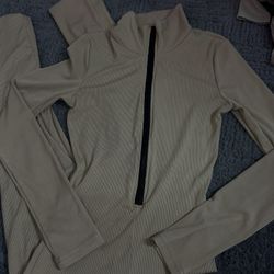 Cream Bodysuit 