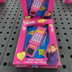 Barbie Super Talking Cellular Flip Phone