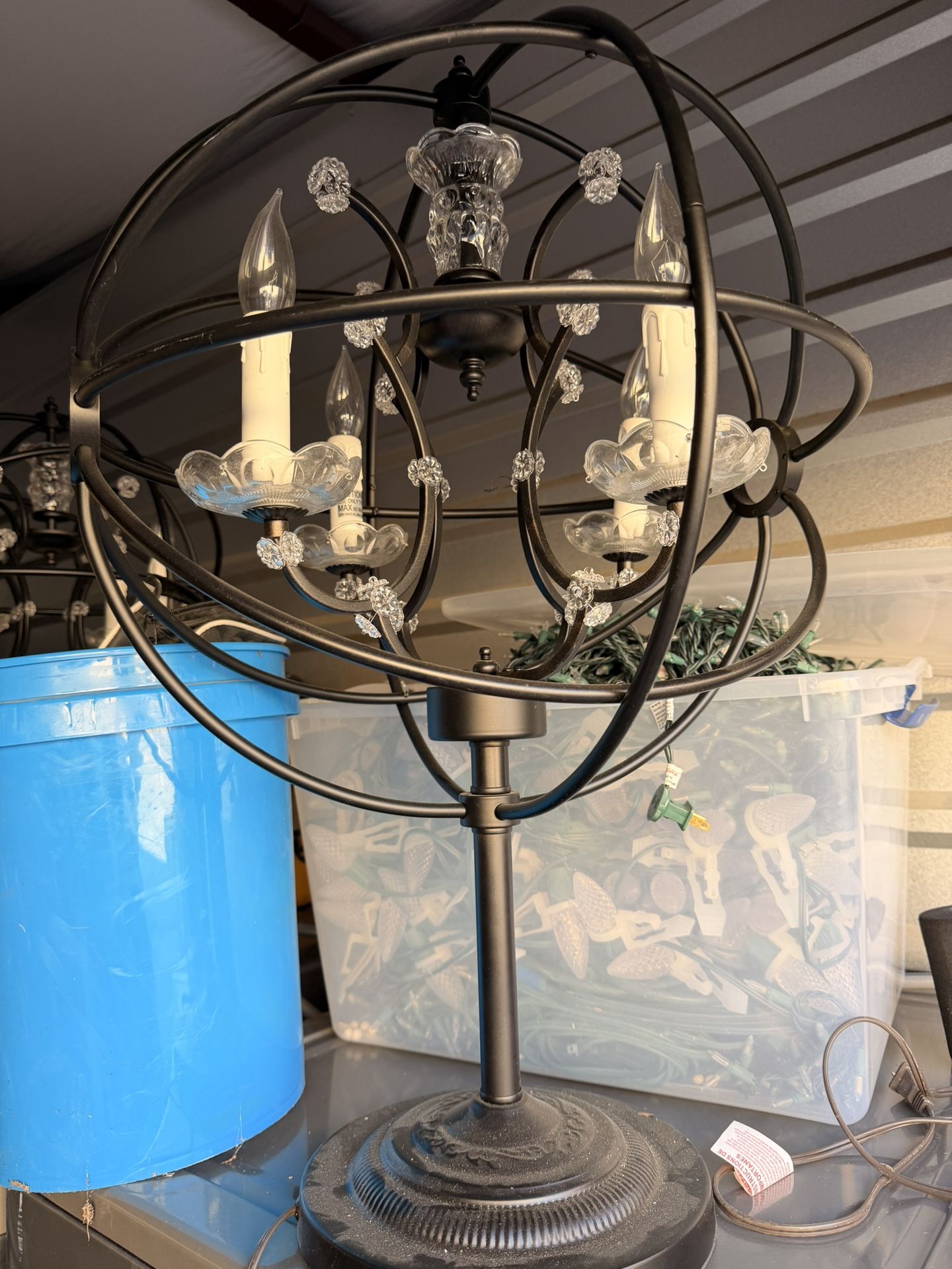 2 Piece Chandelier Lamp 