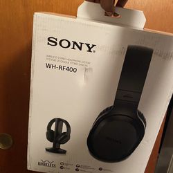 Sony Wireless Bluetooth Headphones With Stand