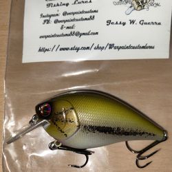 War Paint Custom Crank Bait (Bass)