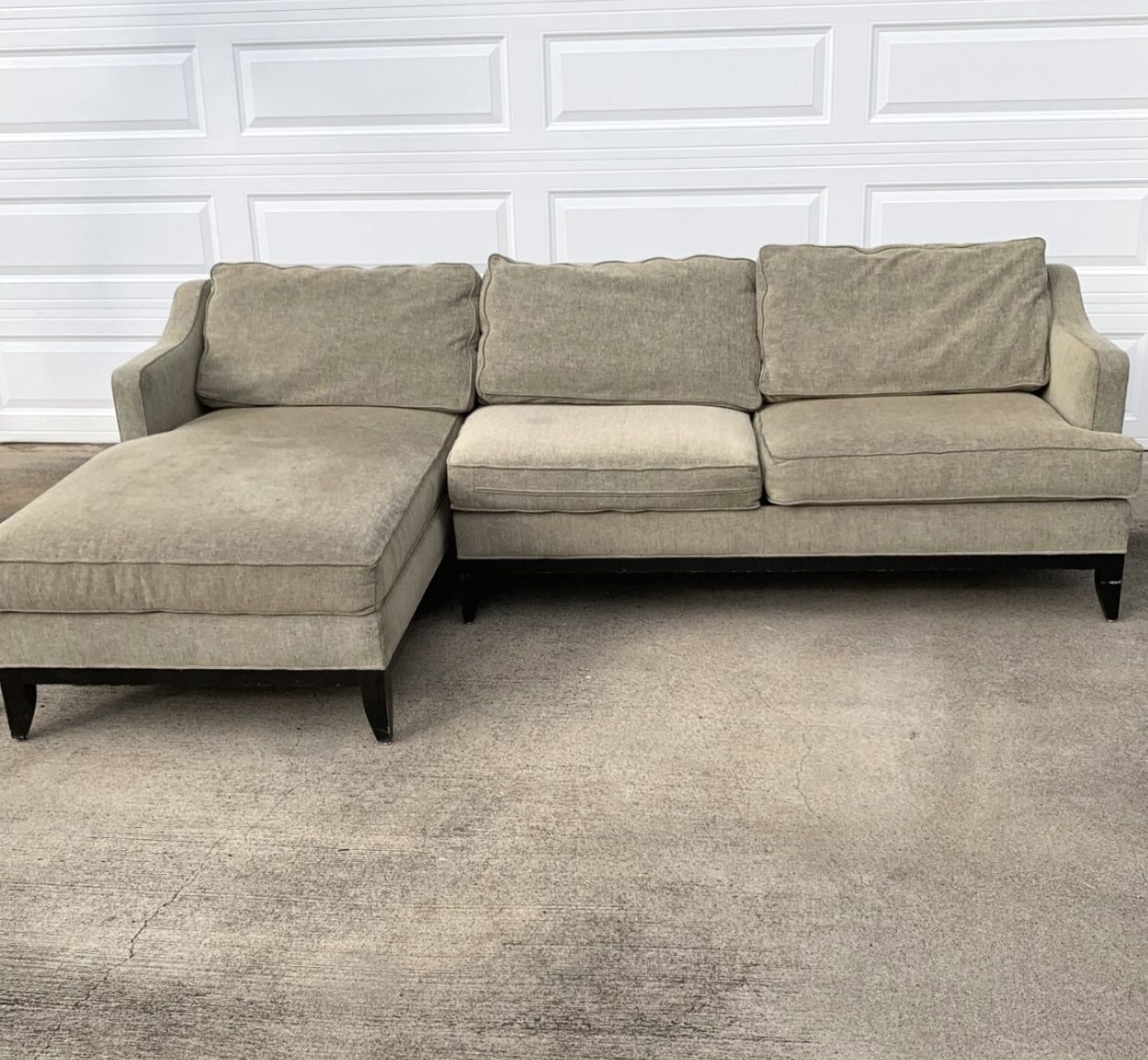 Sectional Free Delivery Sofa Couch Chaise