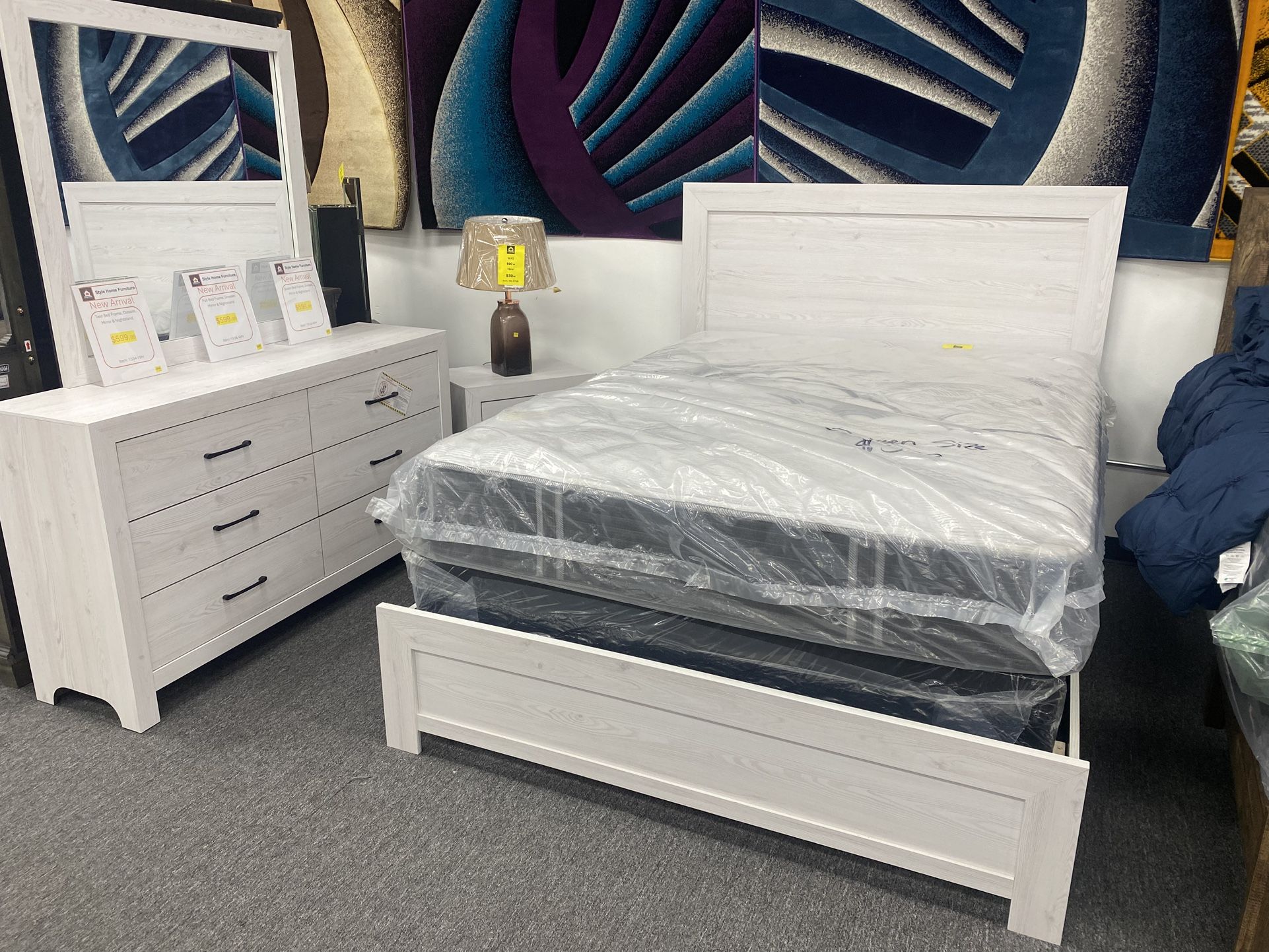 Queen Size Bed frame Set $599