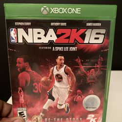 NBA 2K16 (Microsoft Xbox One, 2015). 