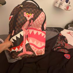 Pink Panther Sprayground Backpack