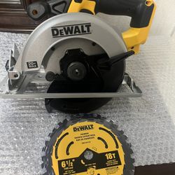 Sircular Saw 6 1/2  Dewalt 20v Nuevo Herramienta Sola Precio Firme 